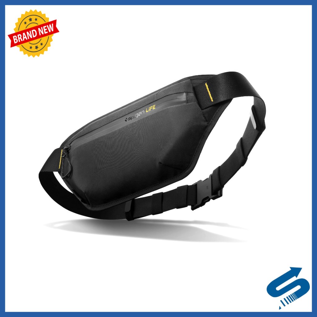 Durable Cordura Nylon Waist Pack With Hidden Pocket, Adjustable Strap